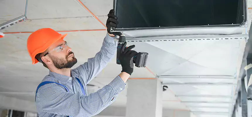 Roof Cap & Exterior Hood Lint Buildup Removal – Denison